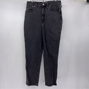 Madewell the curvy perfect vintage women’s size 30 washed black